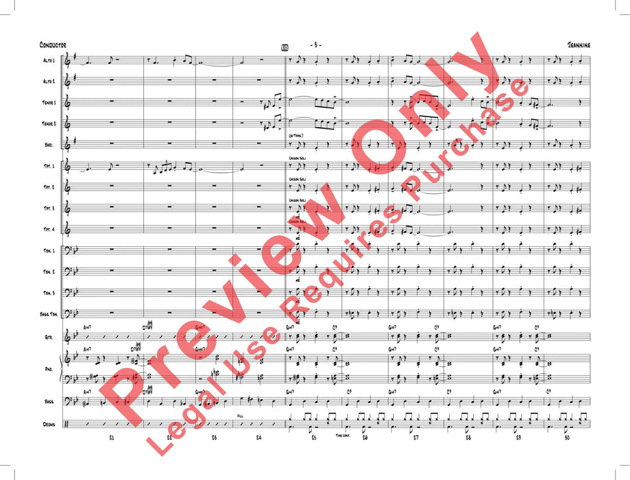 Jeannine 總譜 | 小雅音樂 Hsiaoya Music