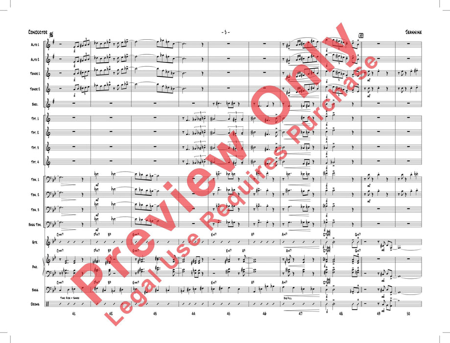 Jeannine 總譜 | 小雅音樂 Hsiaoya Music