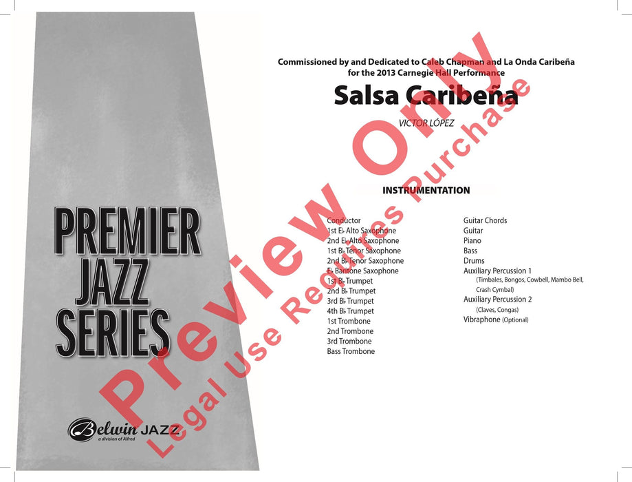 Salsa Caribeña 總譜 | 小雅音樂 Hsiaoya Music