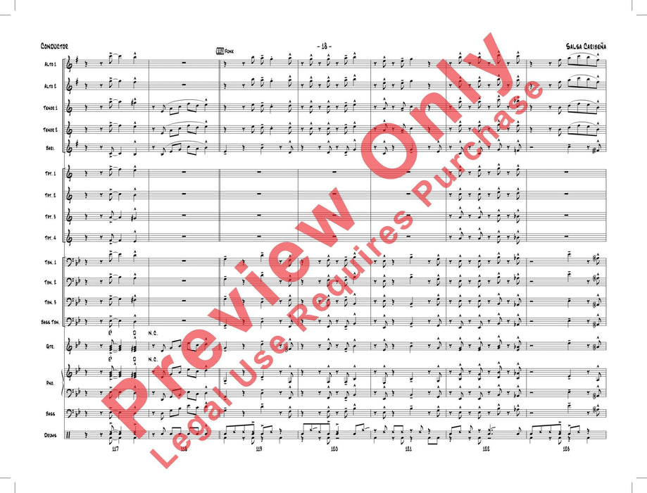 Salsa Caribeña 總譜 | 小雅音樂 Hsiaoya Music