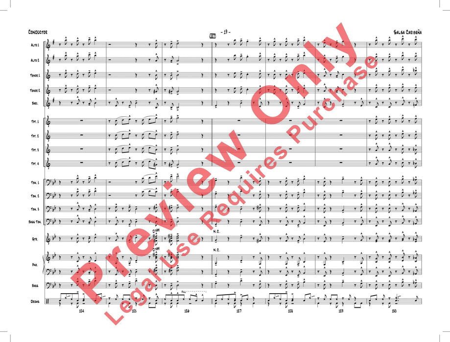 Salsa Caribeña 總譜 | 小雅音樂 Hsiaoya Music