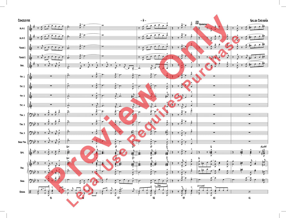Salsa Caribeña 總譜 | 小雅音樂 Hsiaoya Music