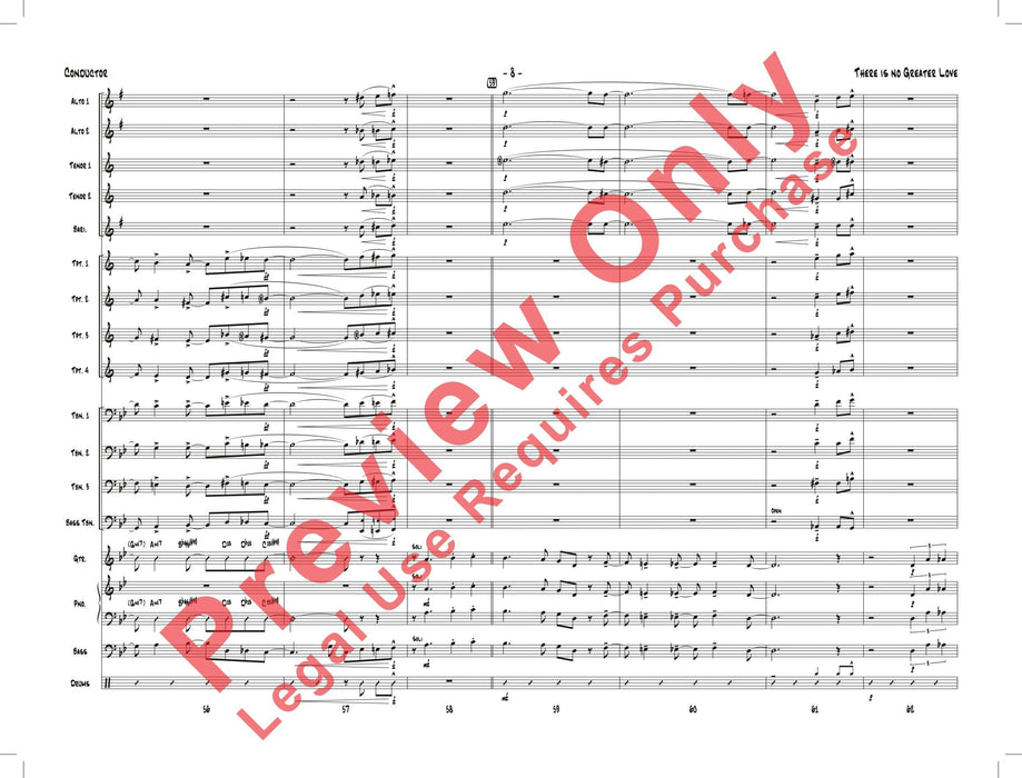 There Is No Greater Love 總譜 | 小雅音樂 Hsiaoya Music