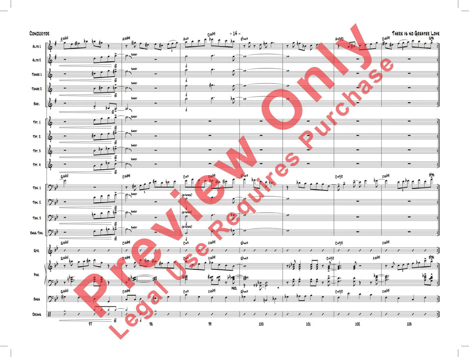 There Is No Greater Love 總譜 | 小雅音樂 Hsiaoya Music