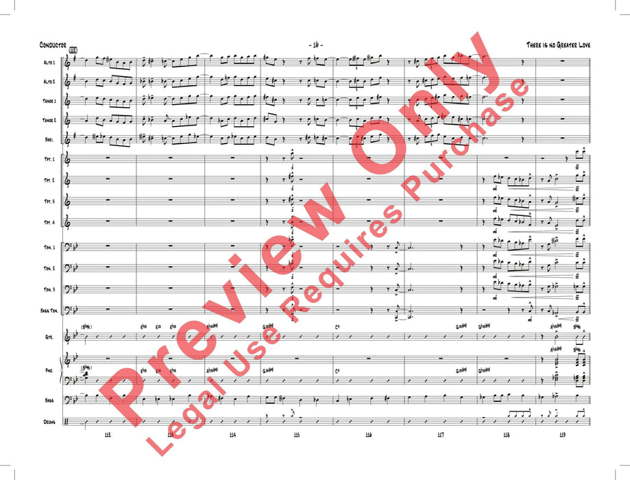 There Is No Greater Love 總譜 | 小雅音樂 Hsiaoya Music