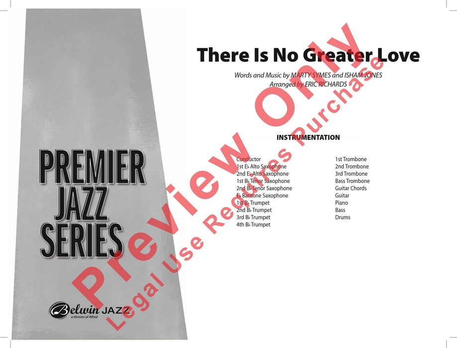 There Is No Greater Love 總譜 | 小雅音樂 Hsiaoya Music