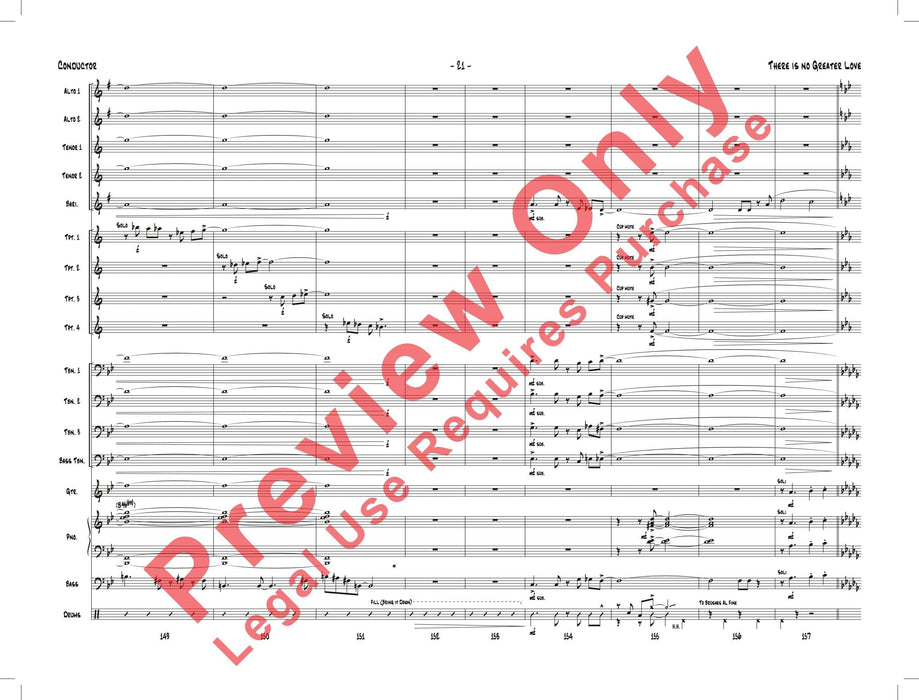 There Is No Greater Love 總譜 | 小雅音樂 Hsiaoya Music