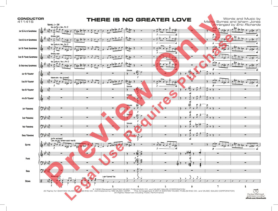 There Is No Greater Love 總譜 | 小雅音樂 Hsiaoya Music