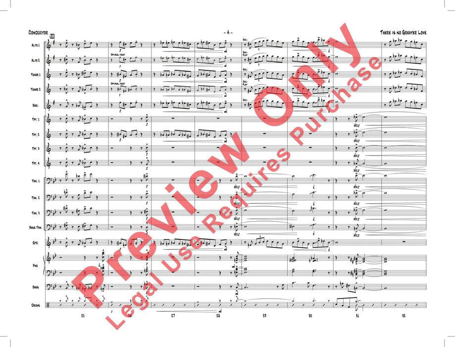 There Is No Greater Love 總譜 | 小雅音樂 Hsiaoya Music