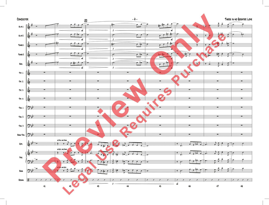 There Is No Greater Love 總譜 | 小雅音樂 Hsiaoya Music