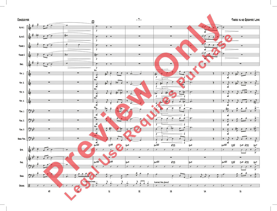 There Is No Greater Love 總譜 | 小雅音樂 Hsiaoya Music