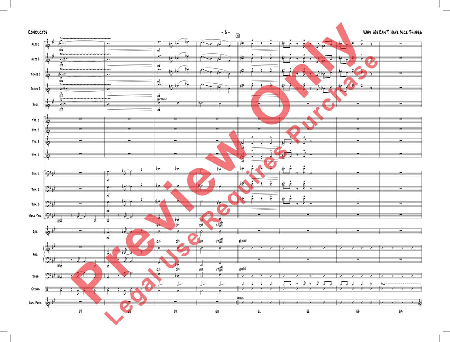 Why We Can't Have Nice Things 總譜 | 小雅音樂 Hsiaoya Music