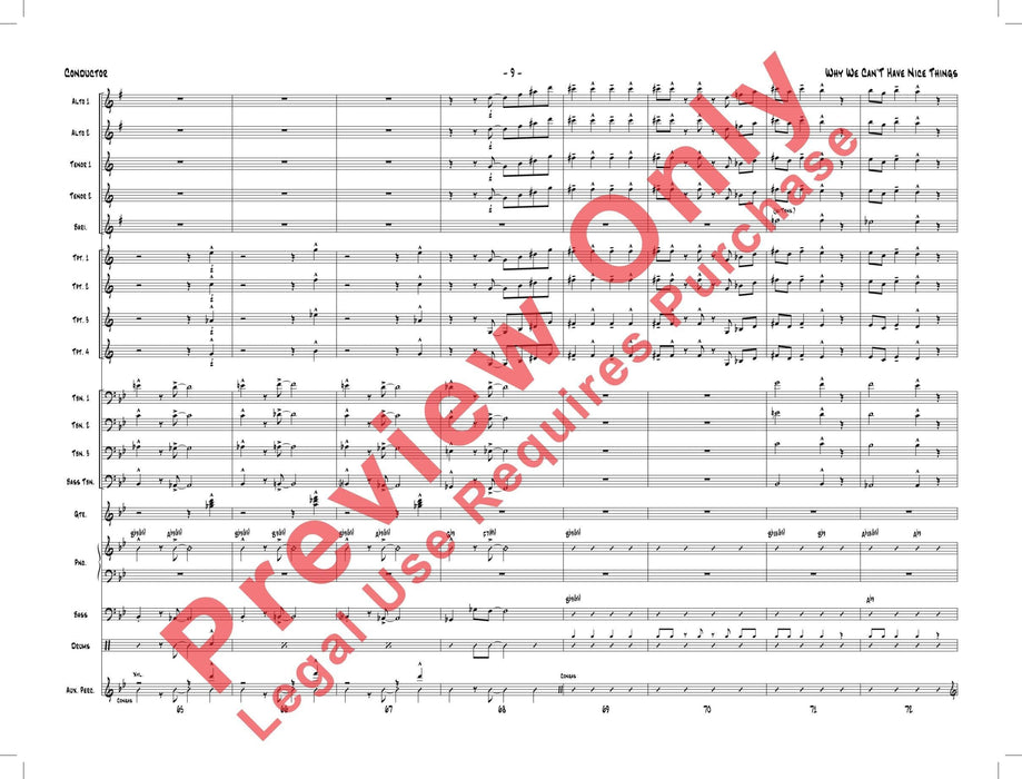 Why We Can't Have Nice Things 總譜 | 小雅音樂 Hsiaoya Music