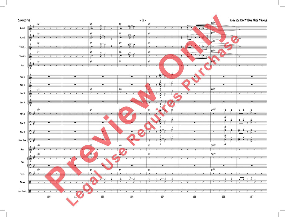 Why We Can't Have Nice Things 總譜 | 小雅音樂 Hsiaoya Music