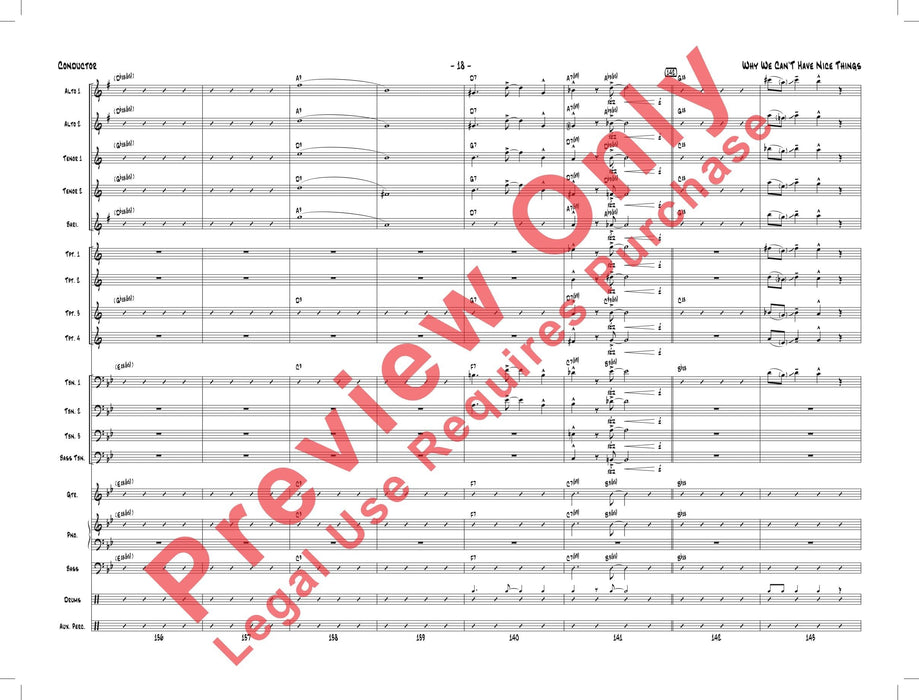 Why We Can't Have Nice Things 總譜 | 小雅音樂 Hsiaoya Music