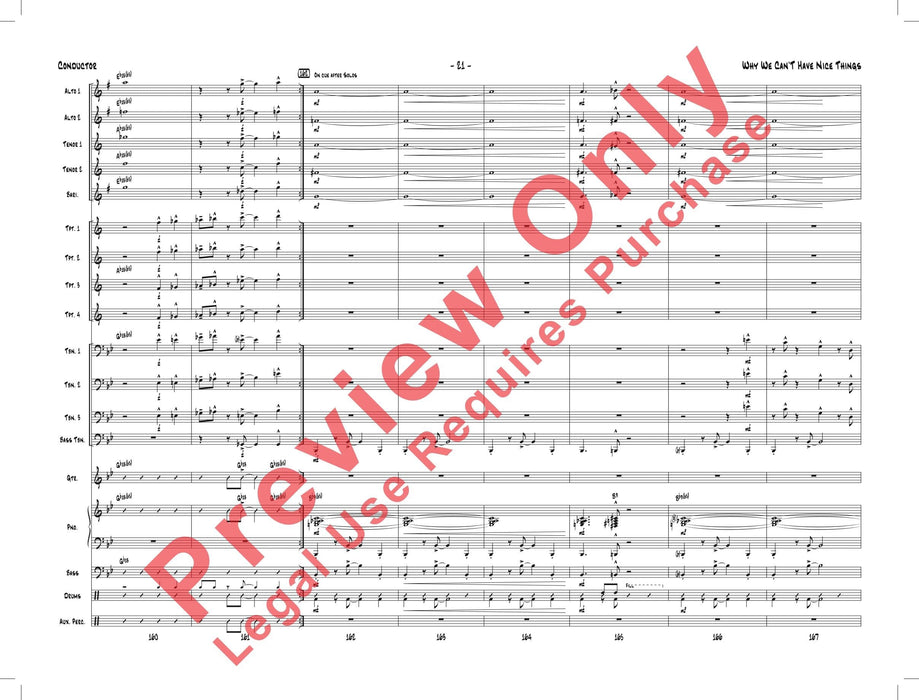 Why We Can't Have Nice Things 總譜 | 小雅音樂 Hsiaoya Music