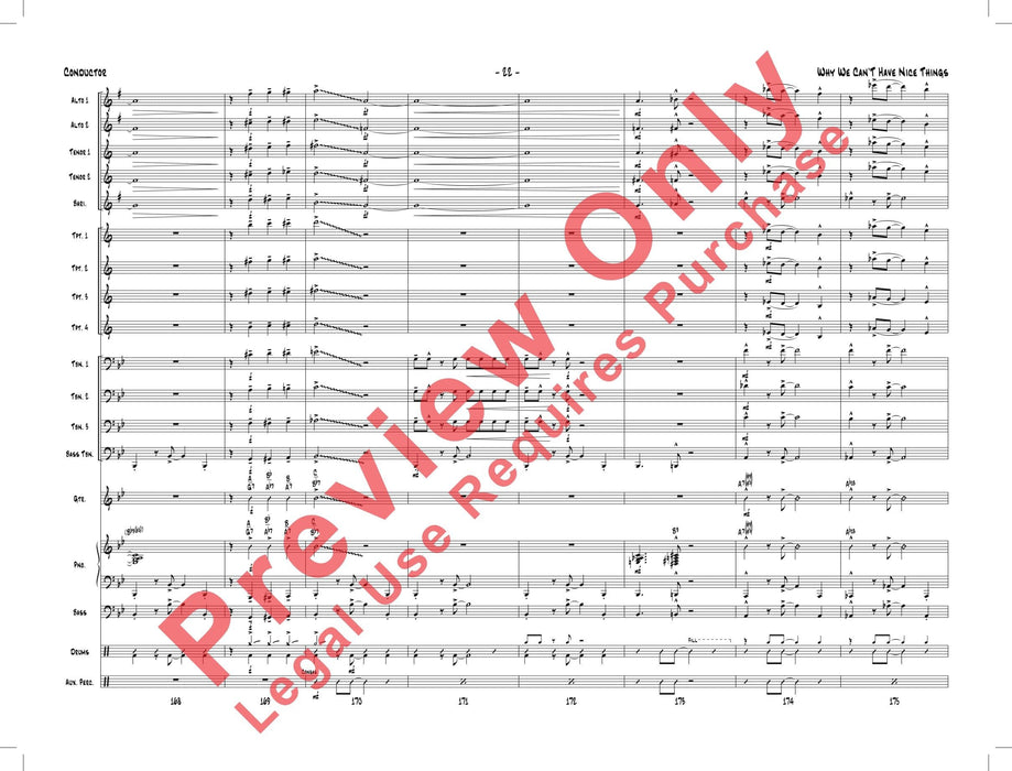 Why We Can't Have Nice Things 總譜 | 小雅音樂 Hsiaoya Music