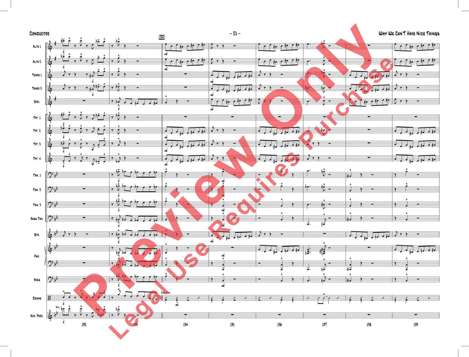 Why We Can't Have Nice Things 總譜 | 小雅音樂 Hsiaoya Music