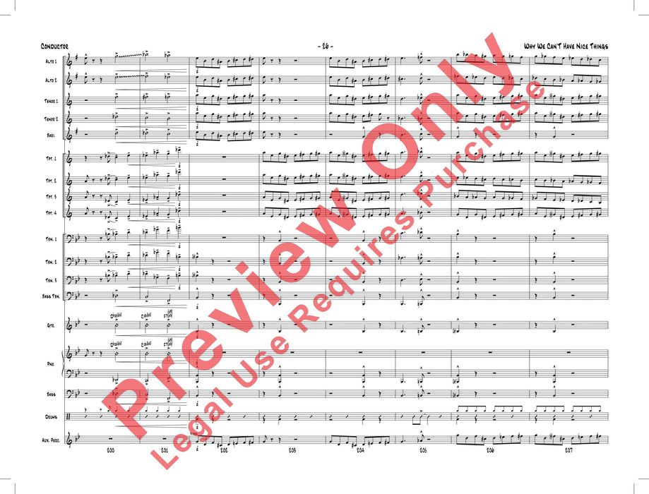 Why We Can't Have Nice Things 總譜 | 小雅音樂 Hsiaoya Music