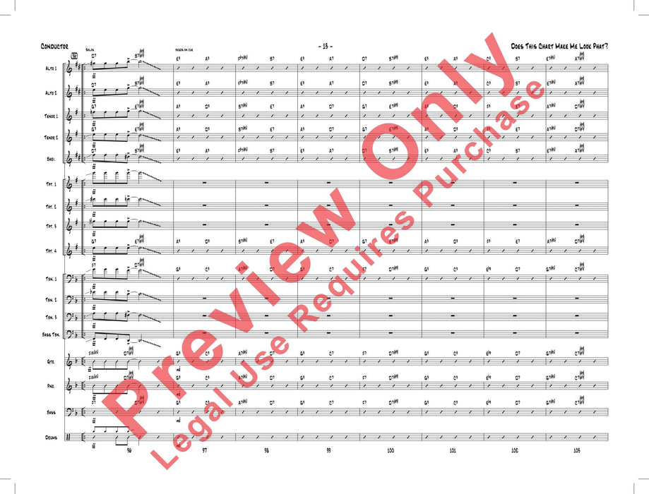 Does This Chart Make Me Look Phat? 總譜 | 小雅音樂 Hsiaoya Music