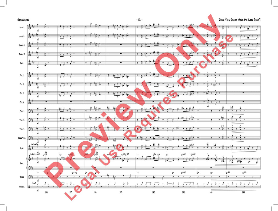 Does This Chart Make Me Look Phat? 總譜 | 小雅音樂 Hsiaoya Music