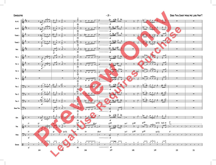 Does This Chart Make Me Look Phat? 總譜 | 小雅音樂 Hsiaoya Music