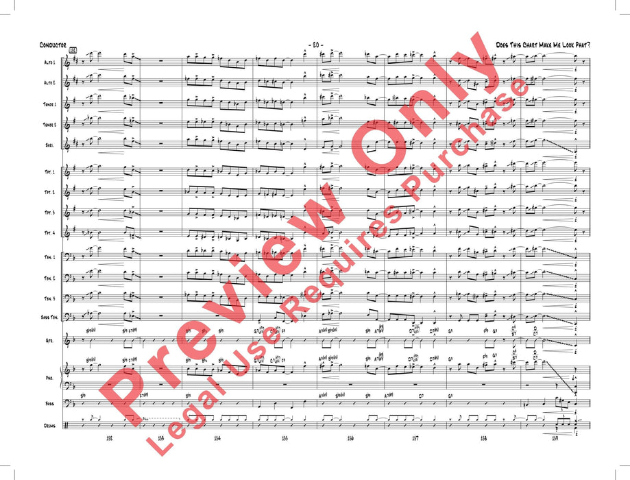 Does This Chart Make Me Look Phat? 總譜 | 小雅音樂 Hsiaoya Music