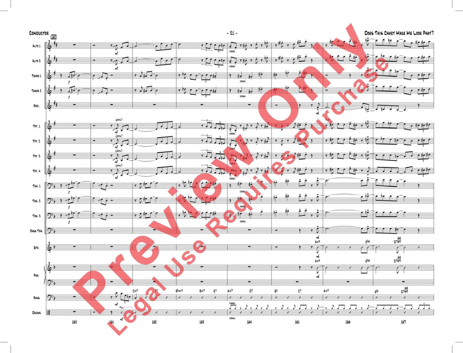 Does This Chart Make Me Look Phat? 總譜 | 小雅音樂 Hsiaoya Music