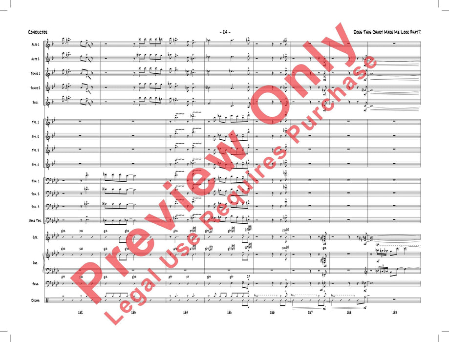 Does This Chart Make Me Look Phat? 總譜 | 小雅音樂 Hsiaoya Music