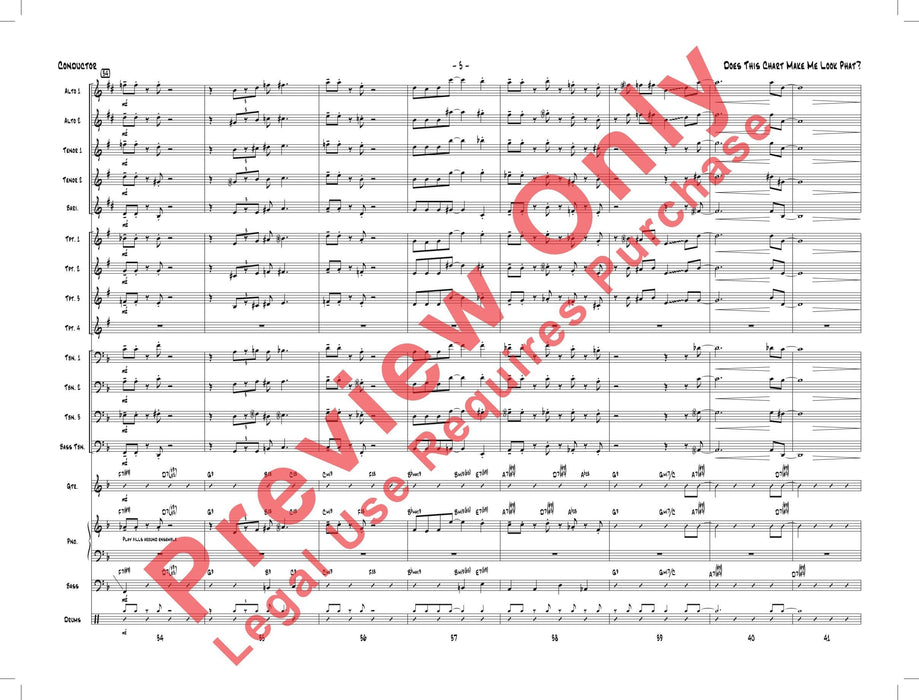 Does This Chart Make Me Look Phat? 總譜 | 小雅音樂 Hsiaoya Music