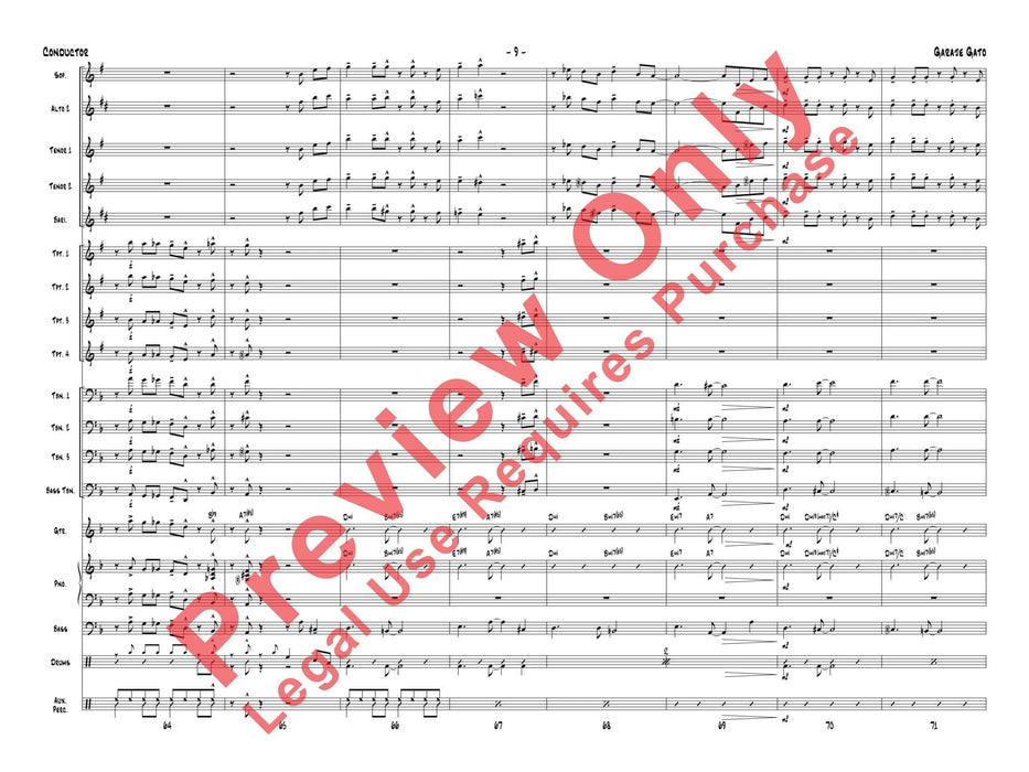 Garaje Gato 總譜 | 小雅音樂 Hsiaoya Music