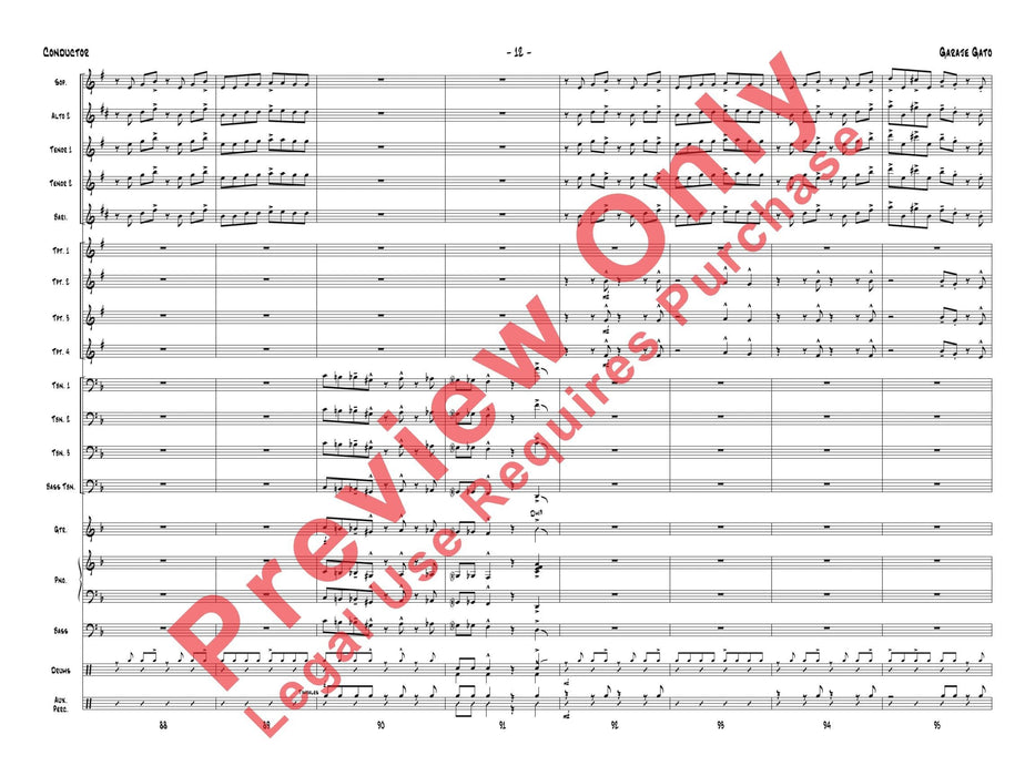 Garaje Gato 總譜 | 小雅音樂 Hsiaoya Music