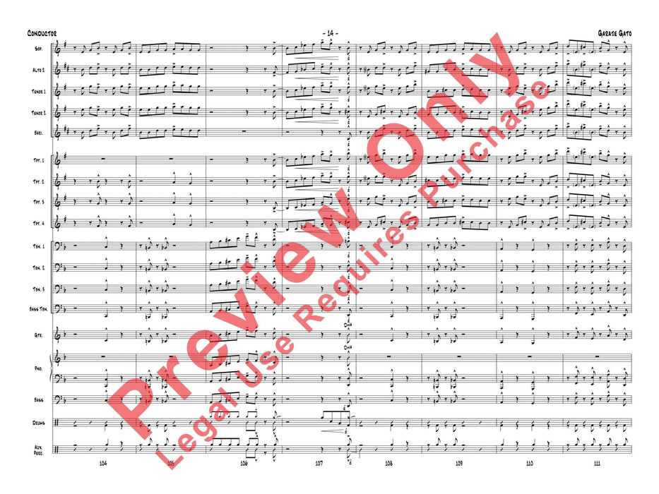 Garaje Gato 總譜 | 小雅音樂 Hsiaoya Music