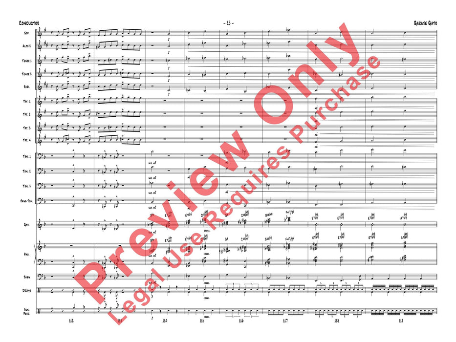 Garaje Gato 總譜 | 小雅音樂 Hsiaoya Music