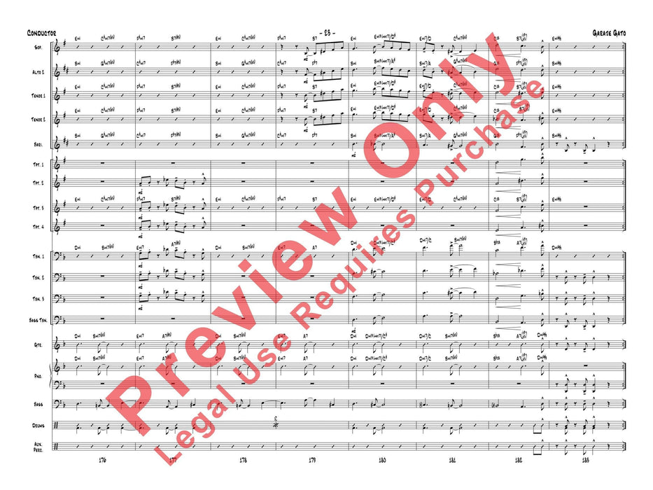 Garaje Gato 總譜 | 小雅音樂 Hsiaoya Music