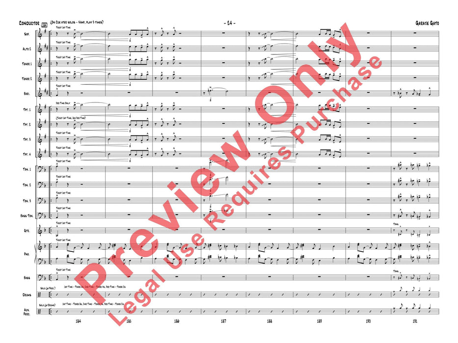 Garaje Gato 總譜 | 小雅音樂 Hsiaoya Music