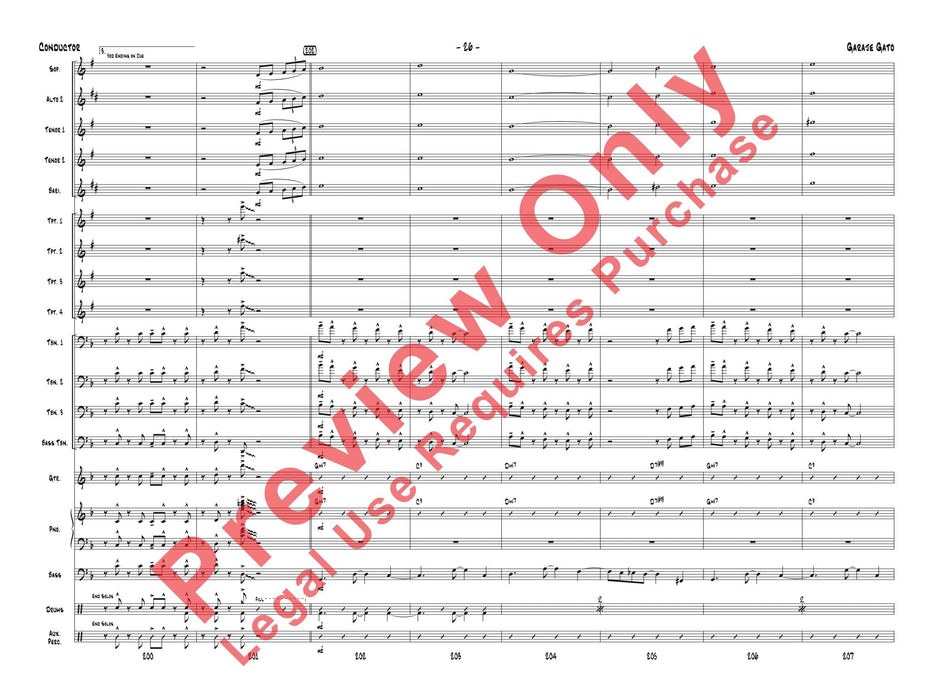 Garaje Gato 總譜 | 小雅音樂 Hsiaoya Music