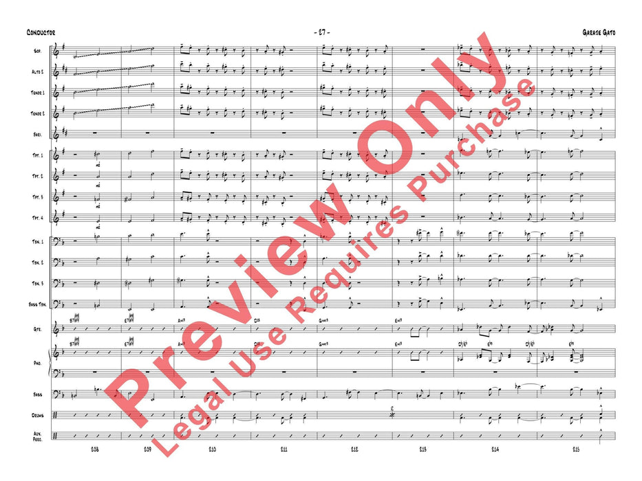 Garaje Gato 總譜 | 小雅音樂 Hsiaoya Music