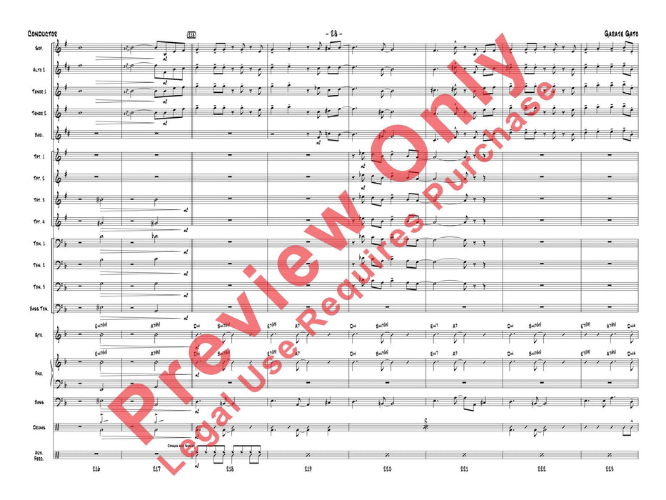 Garaje Gato 總譜 | 小雅音樂 Hsiaoya Music