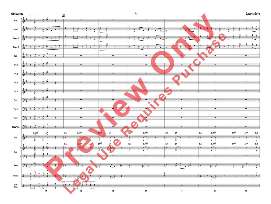 Garaje Gato 總譜 | 小雅音樂 Hsiaoya Music