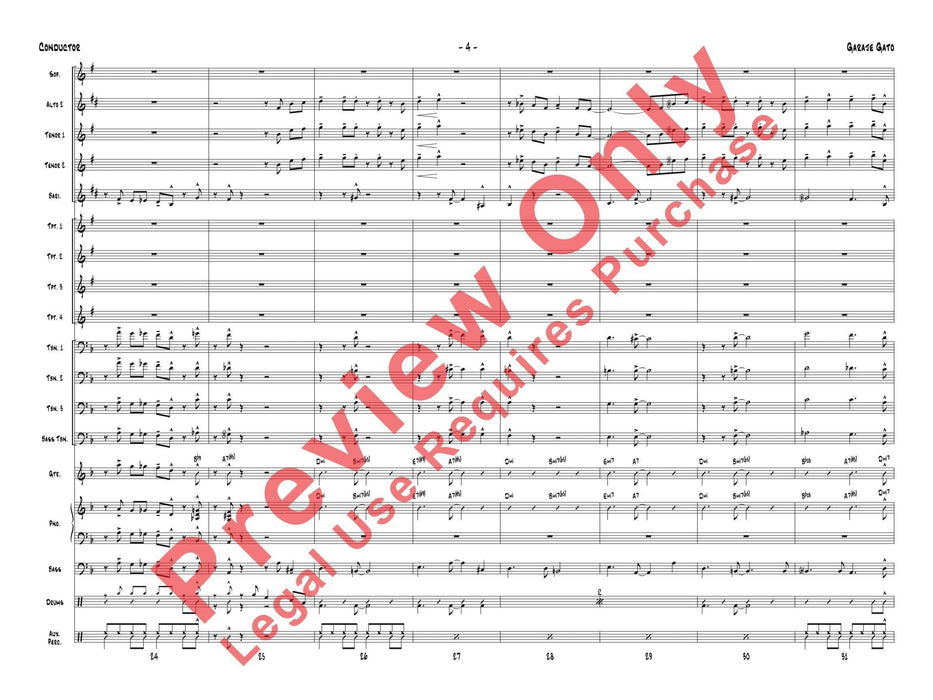 Garaje Gato 總譜 | 小雅音樂 Hsiaoya Music