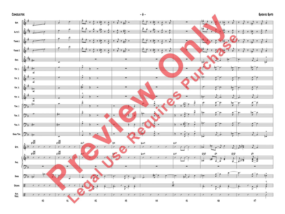 Garaje Gato 總譜 | 小雅音樂 Hsiaoya Music