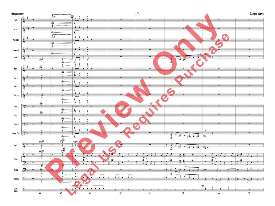 Garaje Gato 總譜 | 小雅音樂 Hsiaoya Music