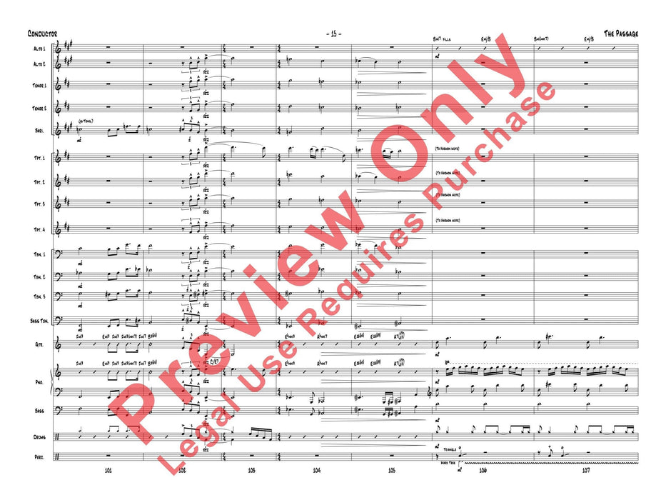 The Passage 總譜 | 小雅音樂 Hsiaoya Music