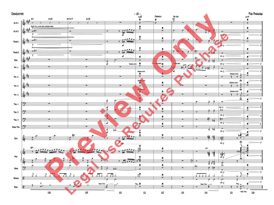 The Passage 總譜 | 小雅音樂 Hsiaoya Music