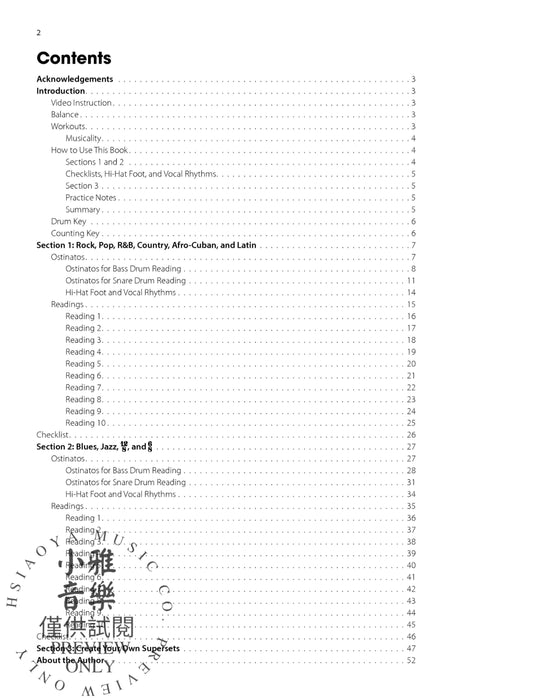 Drumset Supersets | 小雅音樂 Hsiaoya Music