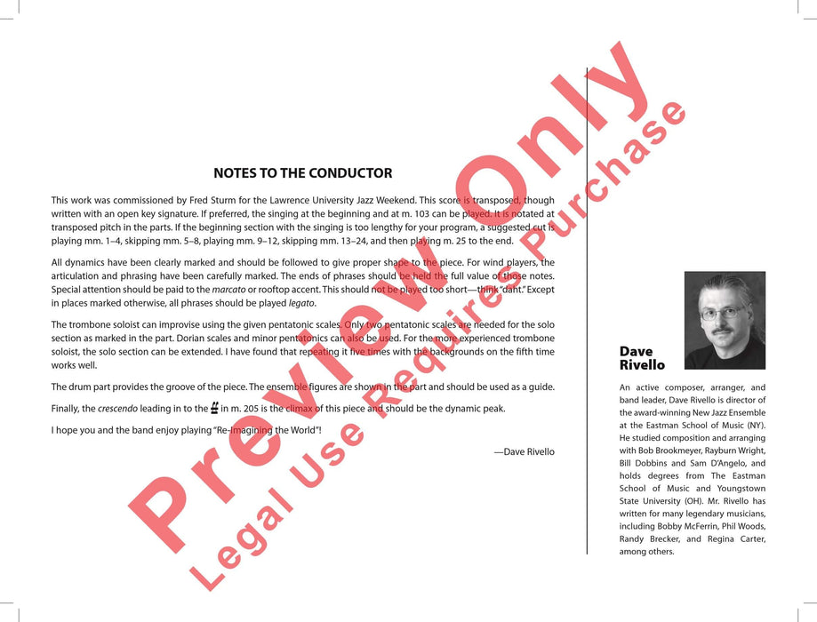 Re-Imagining the World 總譜 | 小雅音樂 Hsiaoya Music