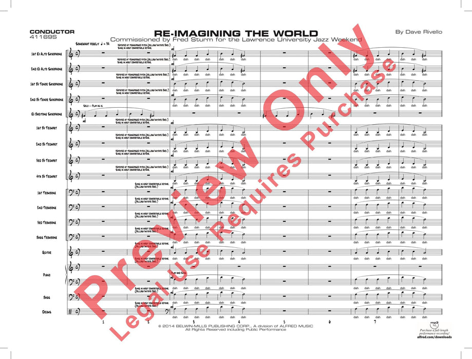 Re-Imagining the World 總譜 | 小雅音樂 Hsiaoya Music