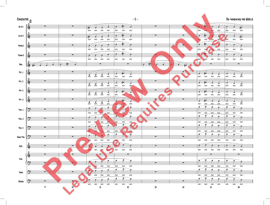 Re-Imagining the World 總譜 | 小雅音樂 Hsiaoya Music