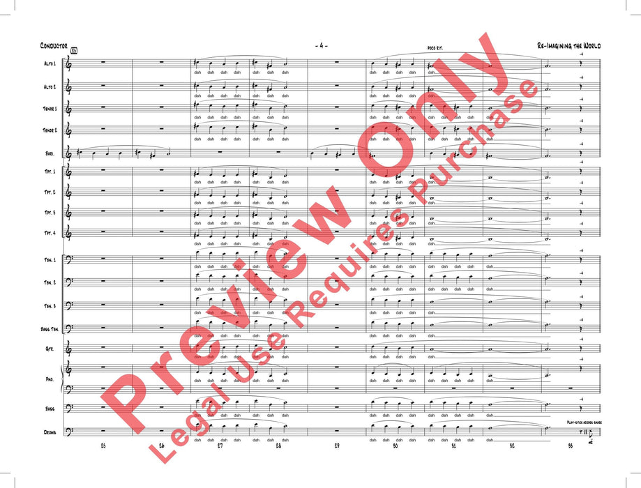 Re-Imagining the World 總譜 | 小雅音樂 Hsiaoya Music